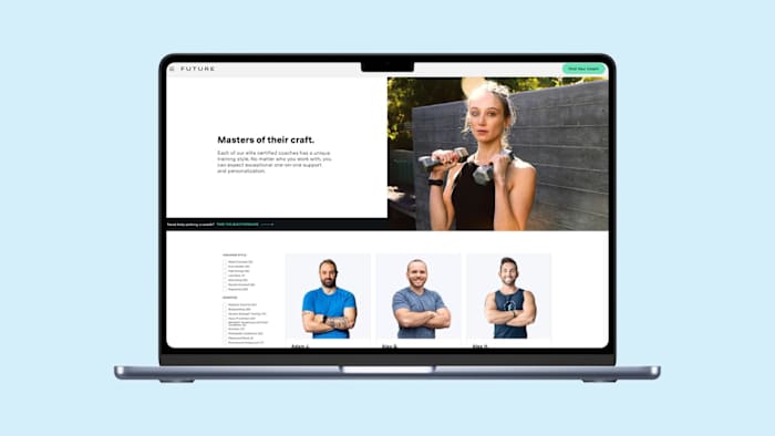 future-find-your-coach-coach-search-page-on-laptop